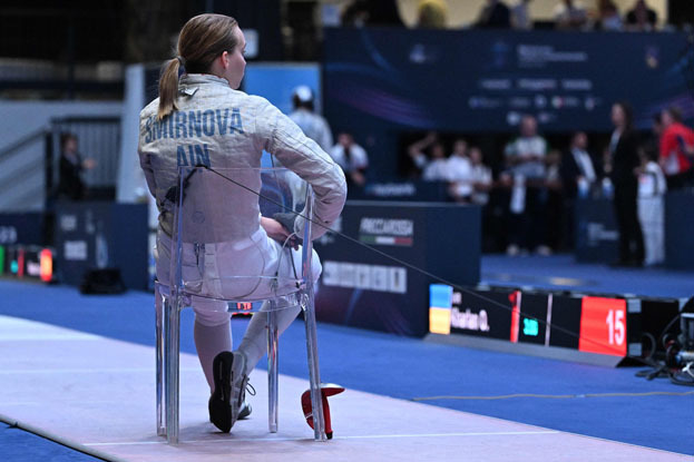 Анна Смирнова. Фехтовальщица Анна Смирнова