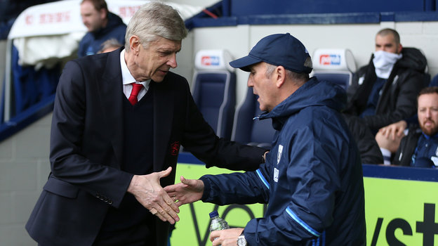 Арсен Венгер и Тони Пьюлис