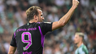Кейн забил дебютный гол за «Баварию» в матче с «Вердером»