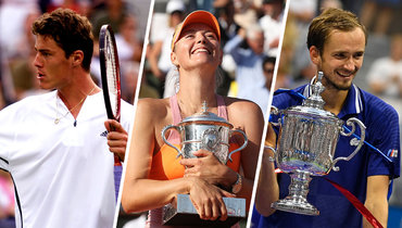 Сафин, Шарапова и Медведев: кто из россиян побеждал на US Open