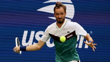 Медведев выиграл второй сет у Рублева в четвертьфинале US Open