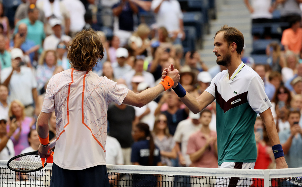 Даниил Медведев — Андрей Рублев: обзор матча 1/4 финала US Open 6 сентября  2023 года. Спорт-Экспресс