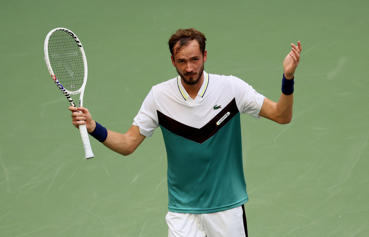 Даниил Медведев — Карлос Алькарас: прямая трансляция матча US Open (видео)  9 сентября 2023 года. Спорт-Экспресс