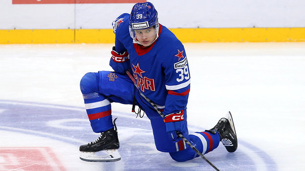 Хоккеист СКА Матвей Мичков.