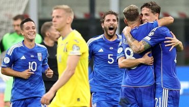 Дубль Фраттези помог Италии обыграть Украину в матче отбора Евро-2024