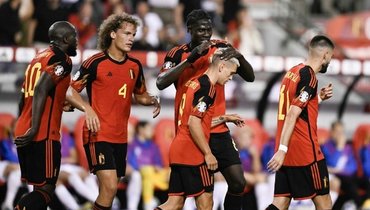 Бельгия забила пять безответных голов Эстонии в отборе Евро-2024