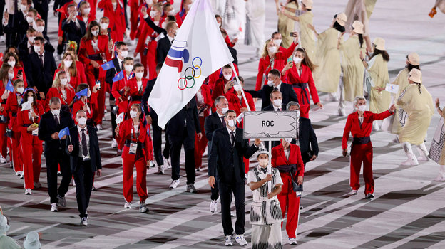 Российские спортсмены под флагом ОКР на Олимпиаде-2020 в Токио