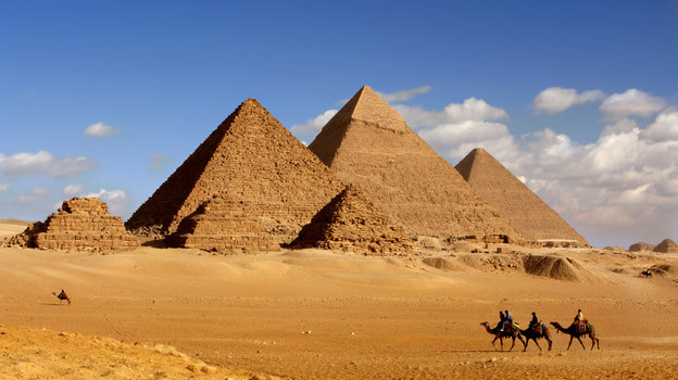 Египетские пирамиды в Гизе