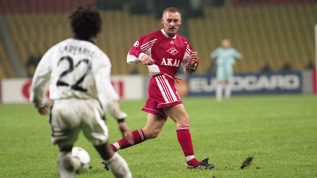 Футболист «Спартака» Андрей Тихонов.