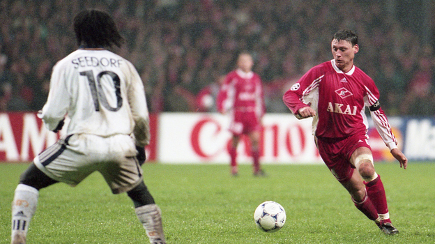 Футболист «Спартака» Илья Цымбаларь.