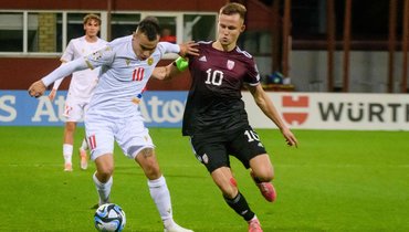 Латвия обыграла Армению, несмотря на игру в меньшинстве