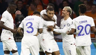 Дубль Мбаппе принес сборной Франции победу над Нидерландами в матче отбора Евро-2024
