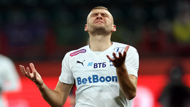 Защитник «Динамо» Дмитрий Скопинцев.