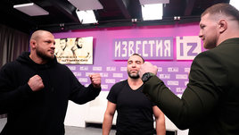 «В моем мужском нет повода сомневаться». Минеев и Штырков серьезно поговорили перед боем на пресс-конференции