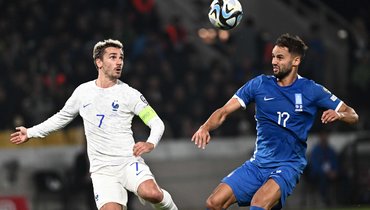 Сборная Франции не смогла обыграть Грецию. Французы впервые потеряли очки в отборе Евро-2024