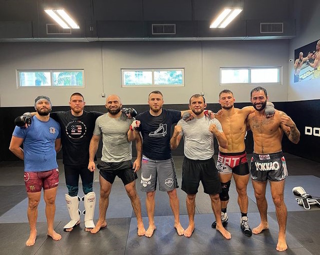 Магомед Магомедкеримов в American Top Team.