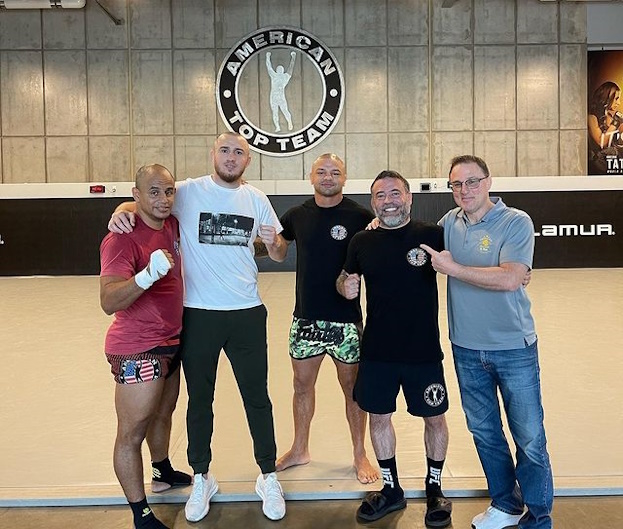Магомед Магомедкеримов в American Top Team.