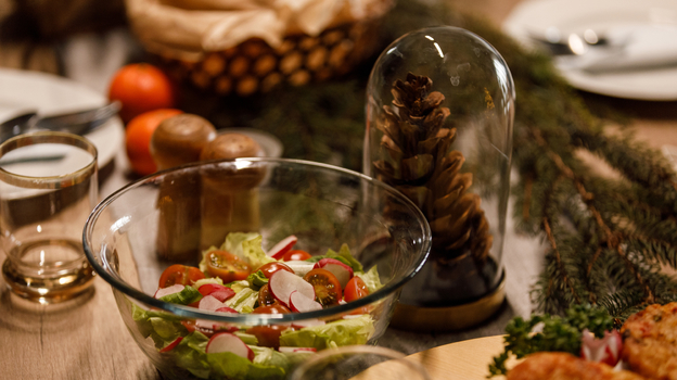 Новогодние рецепты салатов без майонеза
