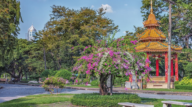 Живописный парк Люмпини, Бангкок