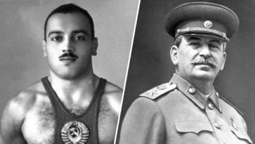 Давид Цимакуридзе и Иосиф Сталин