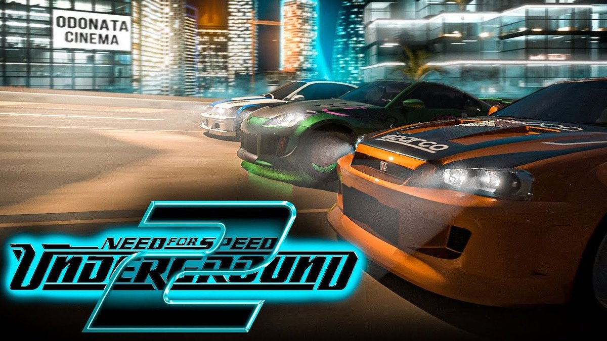 Need for Speed: Underground - Отличная Игра, Отличная Музыка