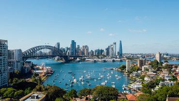 Вид на город Сидней