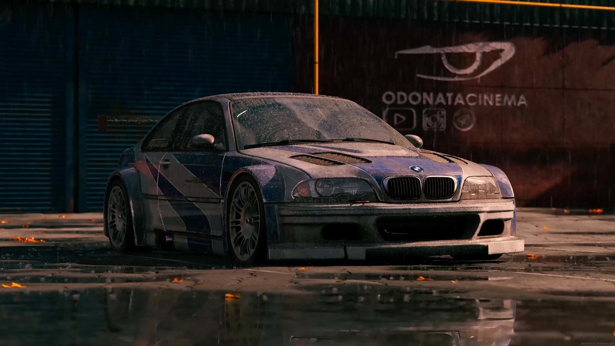 В Cyberpunk 2077 добавили легендарную BMW M3 GTR из NFS Most Wanted 2005 года