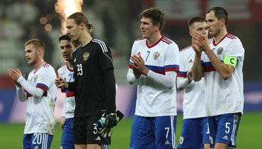 Сборная России осталась на 38-м месте в рейтинге ФИФА