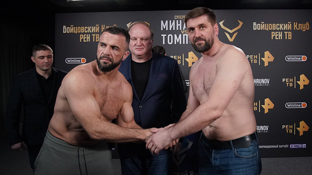 Оли Томпсон и Виталий Минаков.