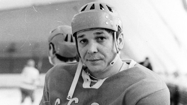 Александр Мальцев на тренировке сборной СССР в 1973 году