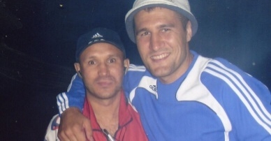 2006 год, Сергей Ковалев со своим тренером Сергеем Новиковым.