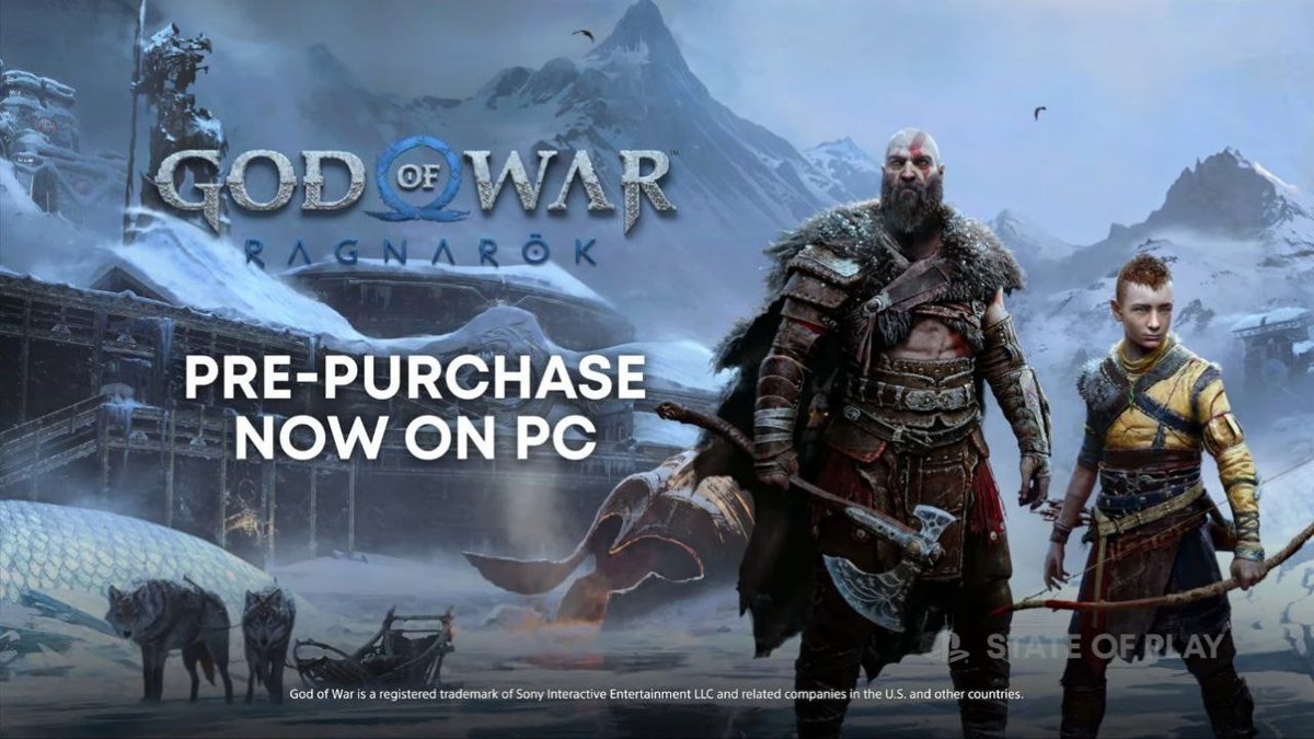 Дата выхода God of War Ragnarok на ПК. Спорт-Экспресс