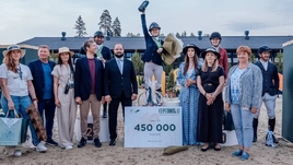 В Подмосковье состоялся финал национального турнира по конкуру Emerald Stables Cup. Победительница заработала 450 000 рублей