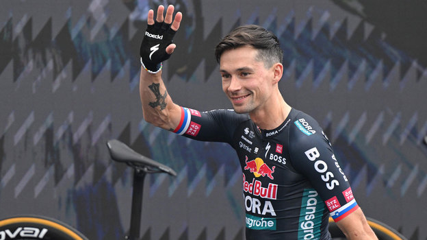 Примож Роглич. Велогонщик Примож Роглич