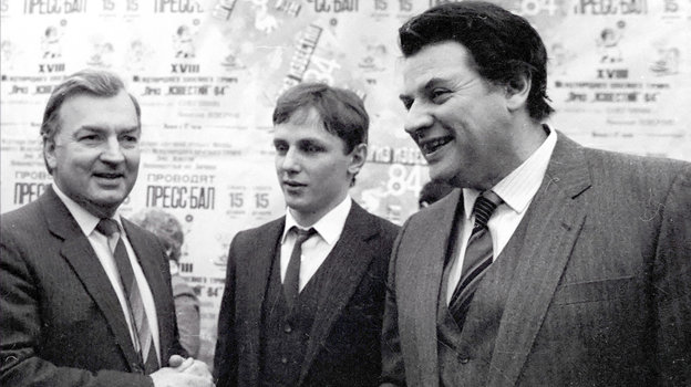 Михаил Державин, Игорь Ларионов и Александр Ширвиндт. Михаил Державин, Игорь Ларионов и Александр Ширвиндт