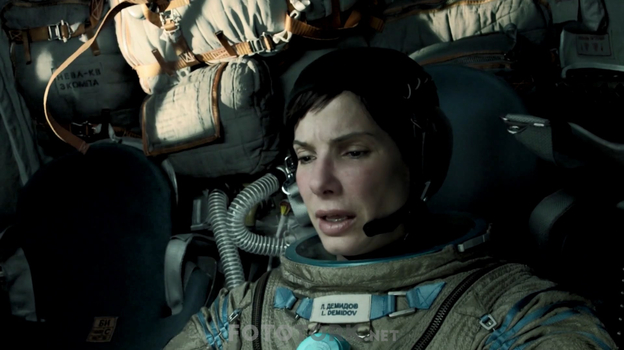 Кадр из фильма «Гравитация»