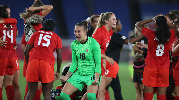 Канада победила Швецию (1:1, пенальти 3:2) в финале Олимпиады в Токио.