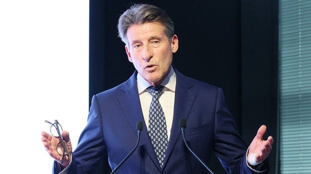 Президент World Athletics Себастьян Коу.