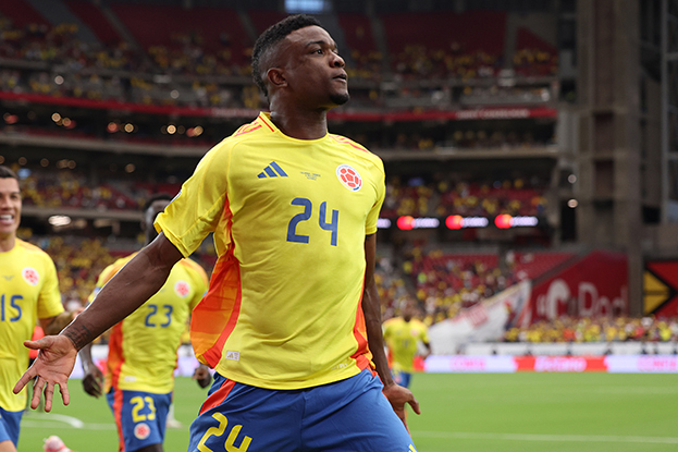 Джон Кордоба. Нападающий сборной Колумбии Джон Кордоба.