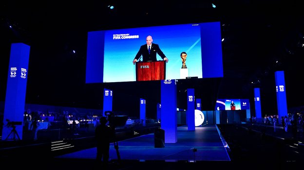 Президент ФИФА Джанни Инфантино.