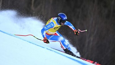 Французский горнолыжник Сарразен попал в реанимацию после падения на Кубке мира