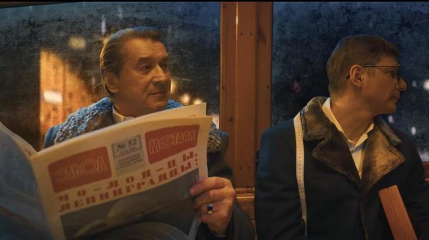 Анатолий Давыдов и Андрей Аршавин в новогоднем ролике «Зенита».