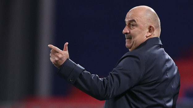 Главный тренер сборной Казахстана Станислав Черчесов.