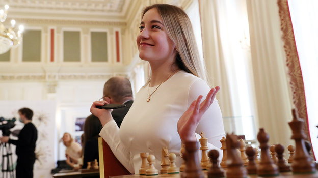 Шахматистка Ольга Баделько