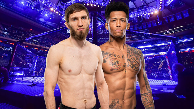 Бойцы UFC Саид Нурмагомедов и Винисиус де Оливейра.