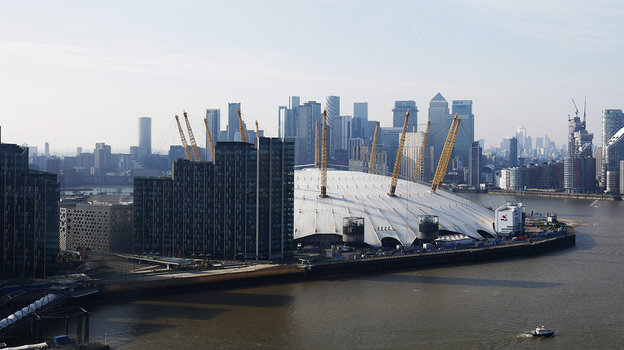 Cпортивный комплекс «The O2 Arena».