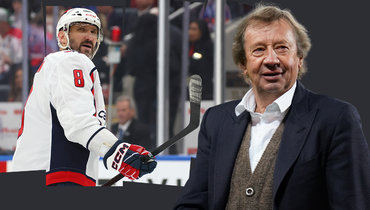 Александр Овечкин и Юрий Семин.