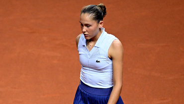 Эрика Андреева из-за травмы отказалась от продолжения матча против Мирры в Штутгарте