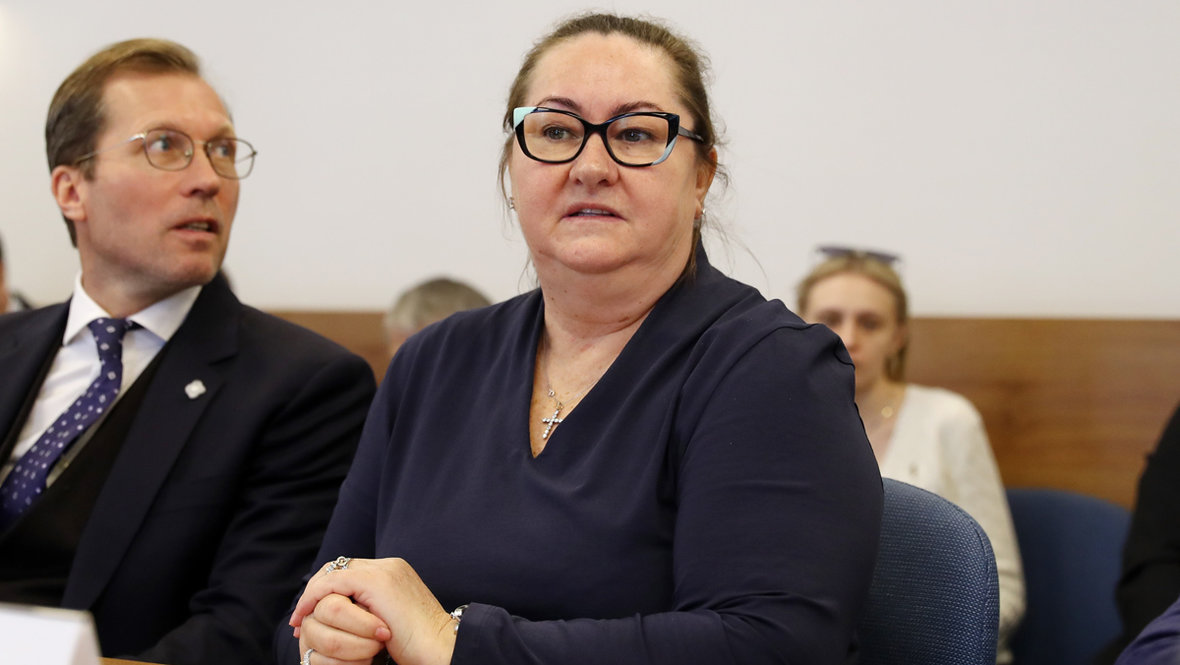 Президент Федерации лыжных гонок России Елена Вяльбе