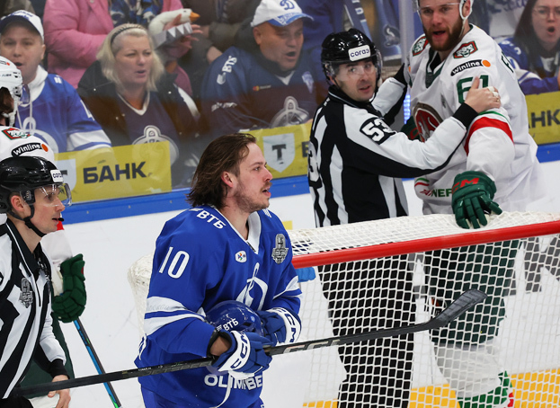 Хоккеист «Динамо» Макс Комтуа